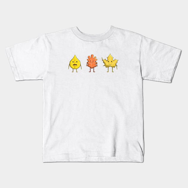 Kawaii Botanical Kids T-Shirt by Salfiart